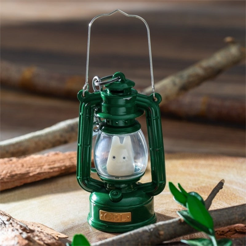 Little White Totoro lantern keychain product view 2
