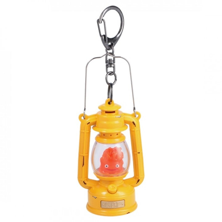 Howl's Moving Castle Calcifer lantern keychain