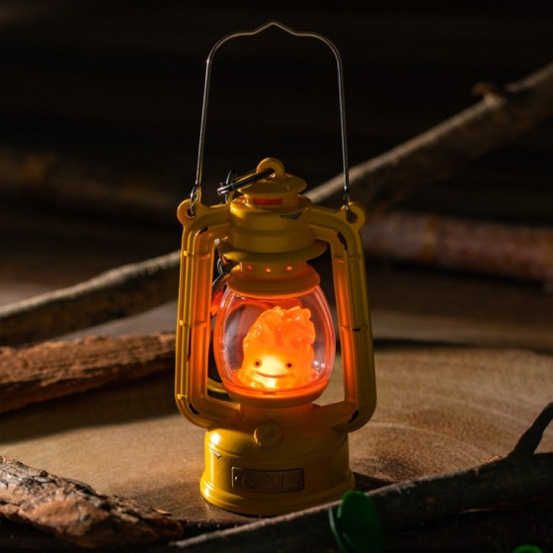 Studio Ghibli Howl's Moving Castle Calcifer lantern light-up keychain