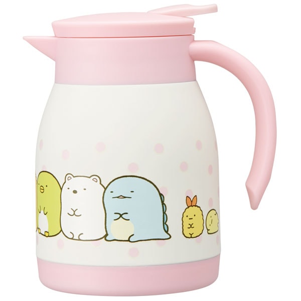 Skater VSP6 Sumikko Gurashi tabletop thermos wide mouth detail