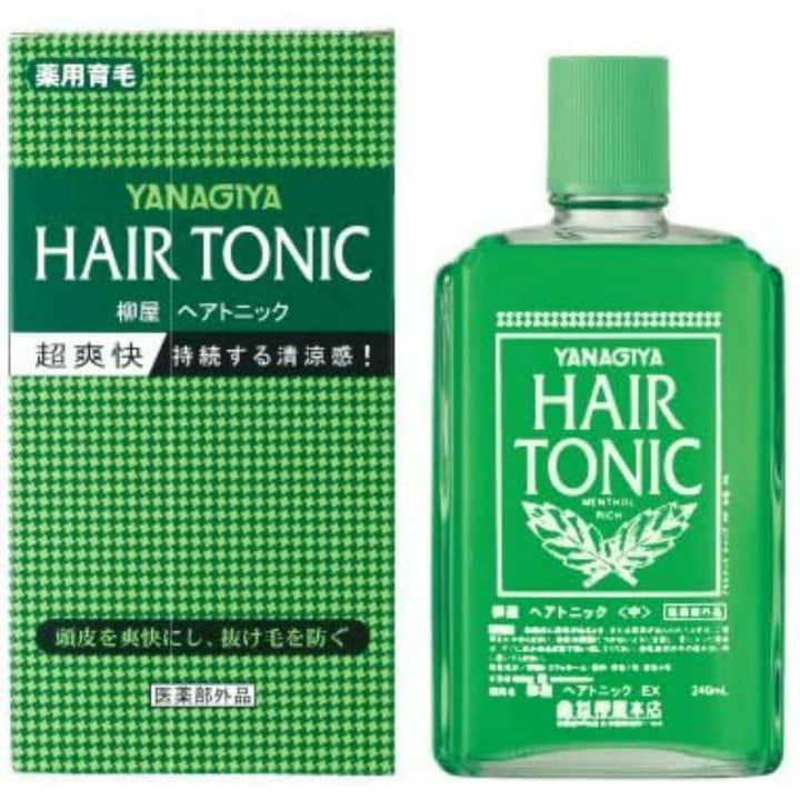 Yanagiya Hair Tonic 240ml front product image