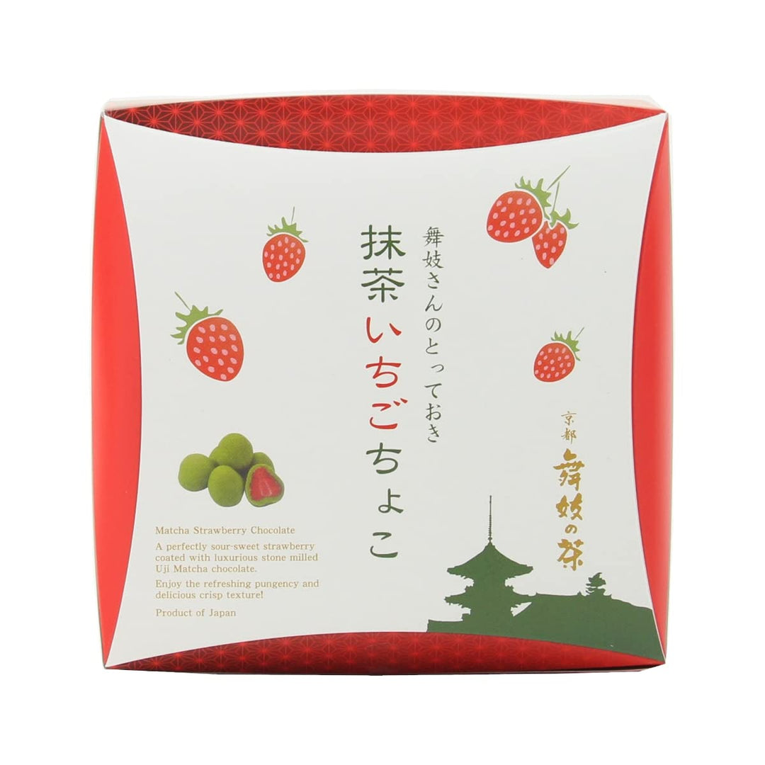 Maiko no Cha Honpo Uji Matcha Chocolate-Covered Strawberries – 3 Packs Maiko no Cha Honpo