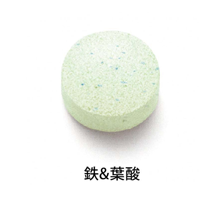 FANCL Supplement for Women in Their 30s iron and folic acid detail