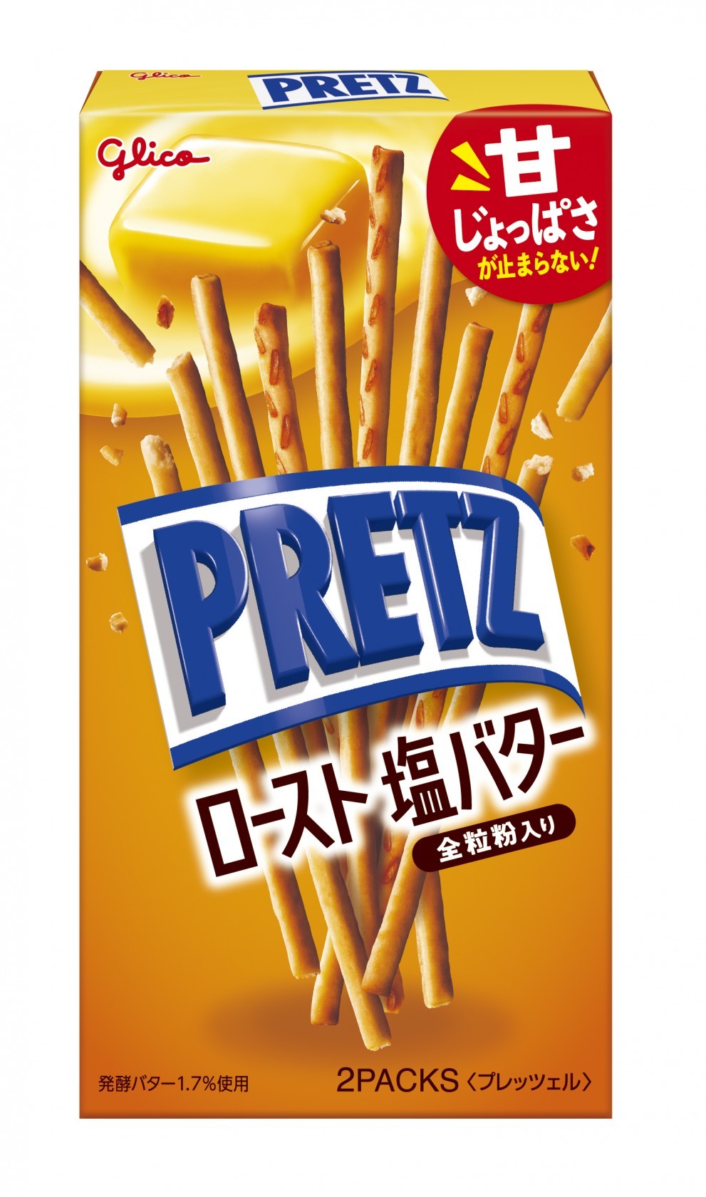 GLICO PRETZ Crispy Stick Cookies Butter Flavor 57g Yui mart