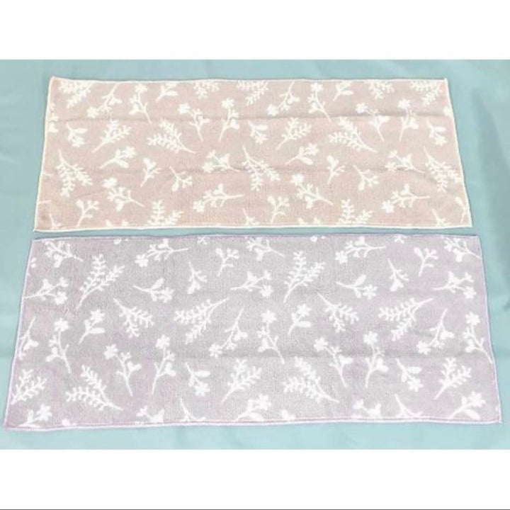 MF face towel fluffy flower，2color Yui mart