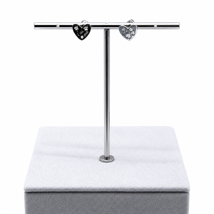 25 Sterling Silver Heart Stud Earrings for Women Yui mart