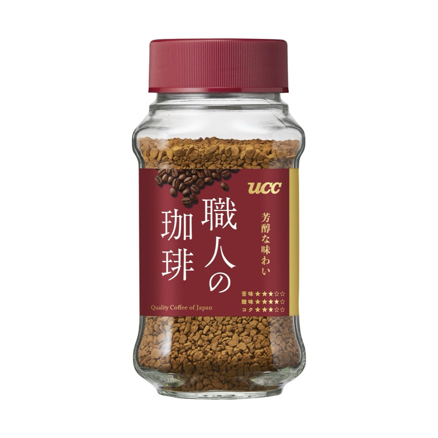 UCC Craftsman's Coffee Instant Coffee Mellow Taste 66g bottle image