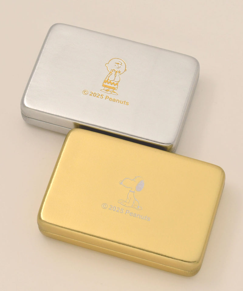 Multifunctional jewelry box with Peanuts 2 makeup mirror,gold