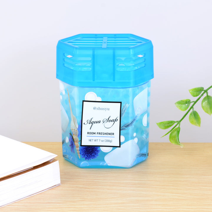 KOKUBO @Shosyu Aqua Soap deodorant beads container on shelf