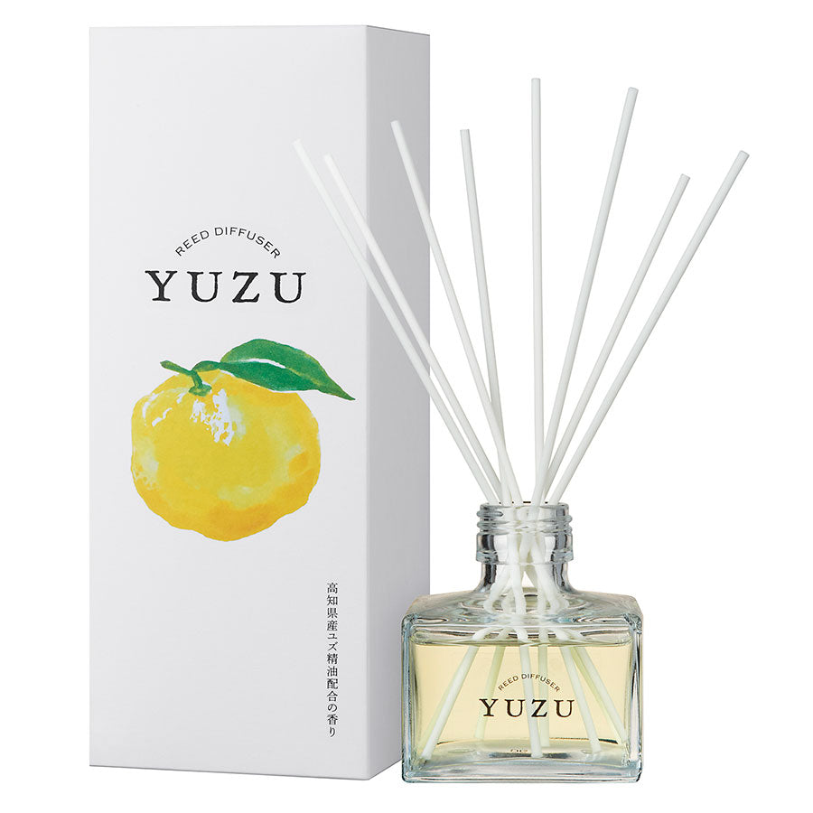 Daily Aroma Japan Kochi Yuzu Reed Diffuser 120mL with box and reeds