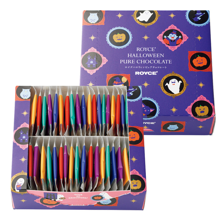 ROYCE Halloween Pure Chocolate sweet and milk chocolate assortment