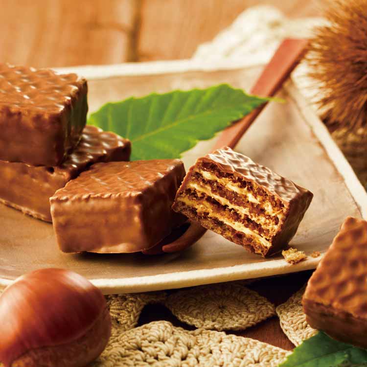 ROYCE Chocolate Wafers Mont Blanc Cream 12 pieces box