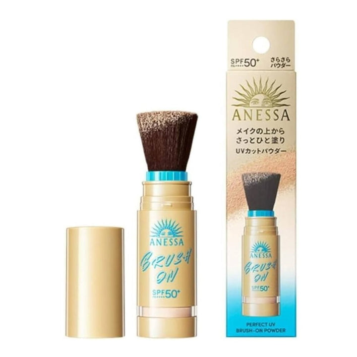 ANESSA Perfect UV Brush-On Powder SPF50+ PA++++ 3g with package