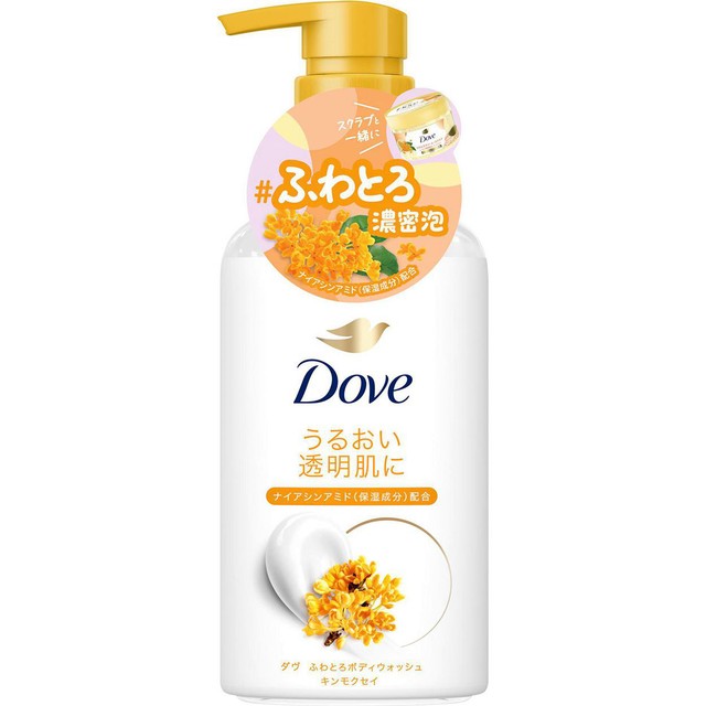 Dove Fuwatoro moisturizing body wash osmanthus scent 450g pump bottle