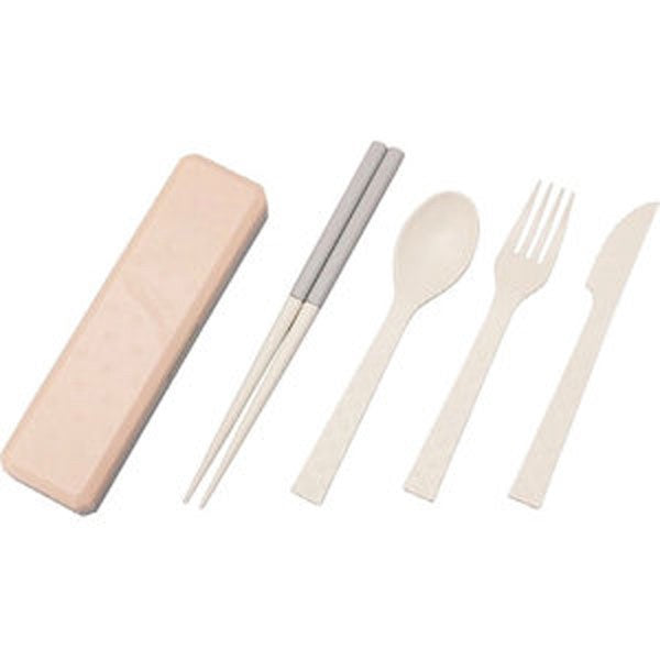 Kokubo Go Out Travel Cutlery Set Pale Dogwood