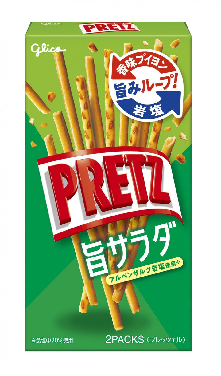 GLICO Pretz Biscuit Sticks Salad Flavor 2.4 oz Yui mart