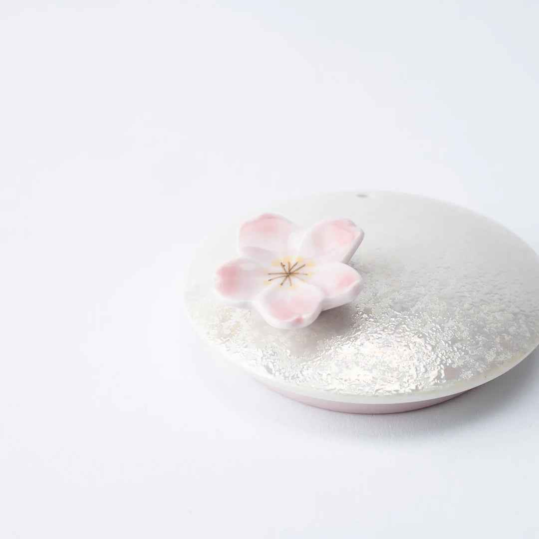 Tasei Kiln Pale Pink Iridescent Cherry Blossom Teapot – 225 ml Tasei Kiln