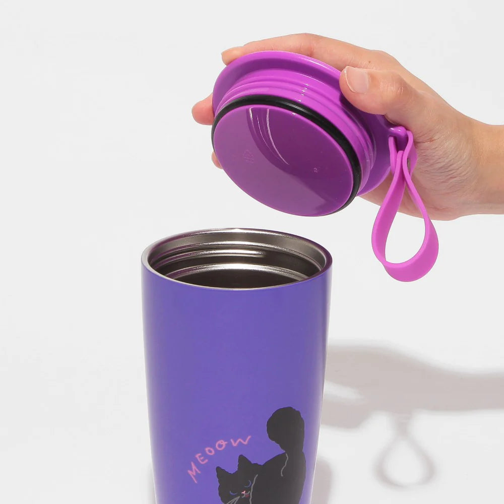 STARBUCKS Halloween 2025 Cat Cup-Shaped Stainless Steel Bottle 355ml