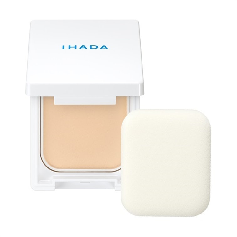 IHADA Whitening Moisturizing Physical Sunscreen Powder SPF40/PA++++ 9g for Sensitive Skin