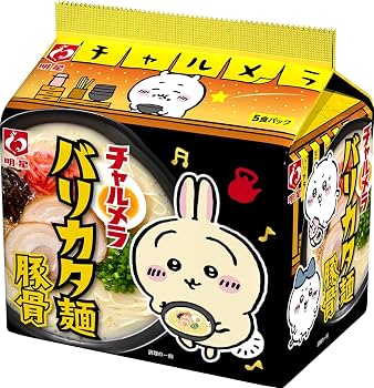 Myojo Charumera Barikata Tonkotsu Ramen 5-Pack 410g Myojo Foods
