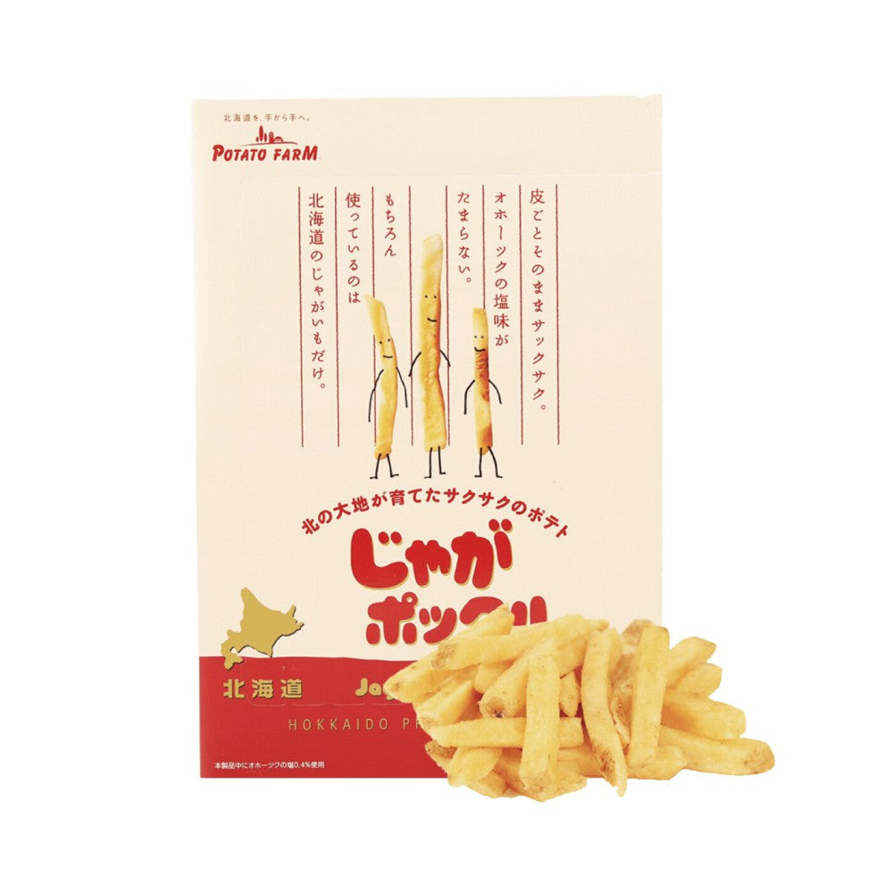 Calbee Potato Farm Jaga Pokkuru Hokkaido potato sticks 10-pack 180g box