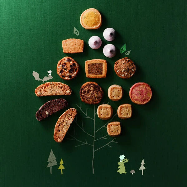 Forecipe Small Forest Cookie Gift Box (Small Size) Yui mart