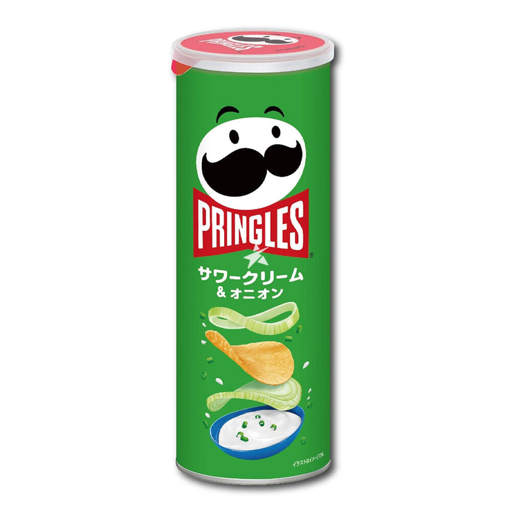 Pringles Japan Sour Cream & Onion Potato Crisps 105g Pringles
