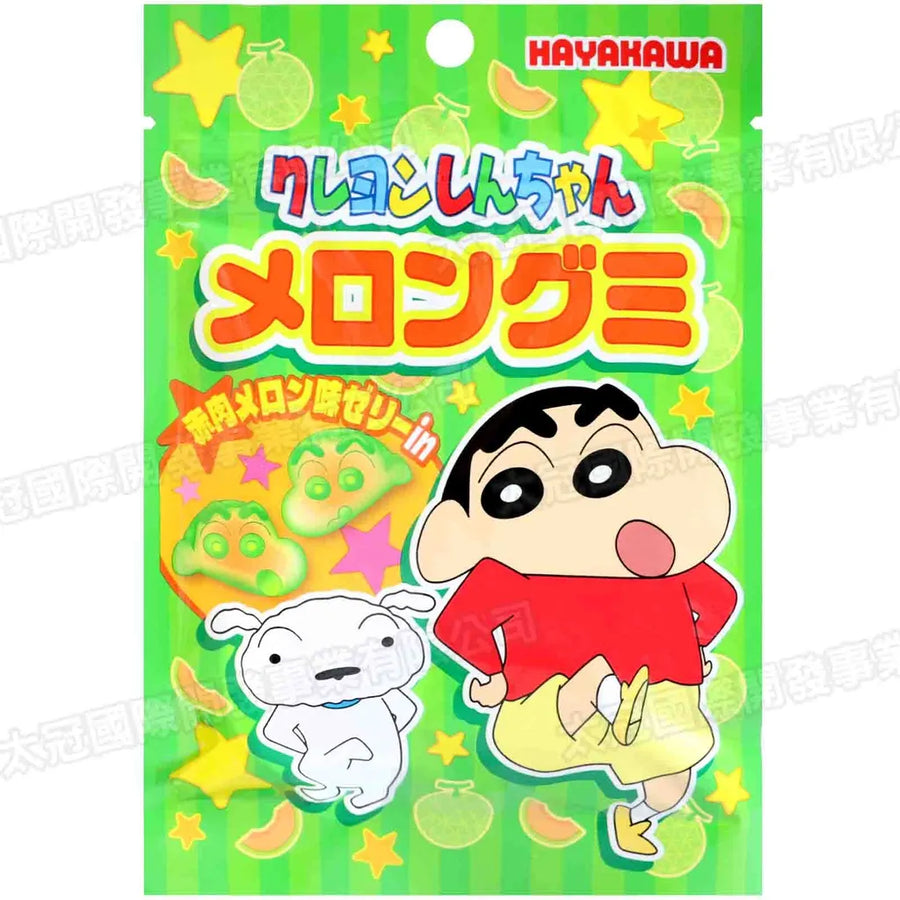 KAYAKAWA Crayon Shin-chan Melon Gummy 35g Yui mart