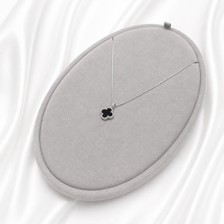 Black Clover Pendant Necklace Yui mart