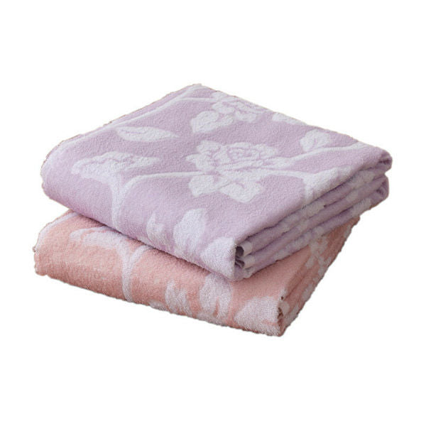 MF face towel fluffy flower，2color Yui mart
