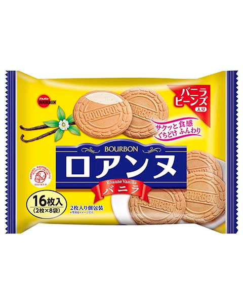 BOURBON Roanne Vanilla Gaufre 16P Yui mart