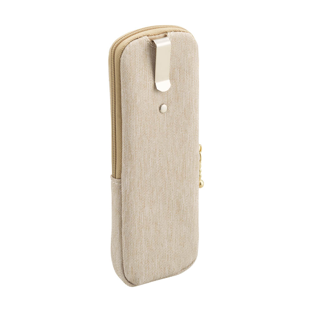LIHIT LAB Mutual Clip Pen Case slim stationery pouch