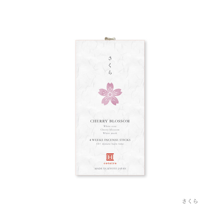 ART LAB cotoiro Sakura Incense Sticks CTI-401 cherry blossom package