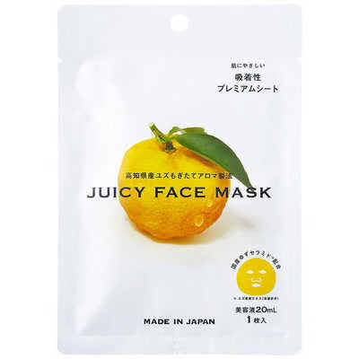 KOCHI YUZU JUICY FACE MASK | 1PC Yui mart