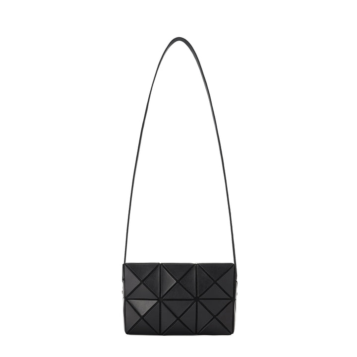 BAO BAO ISSEY MIYAKE CUBOID shoulder bag matte black front view