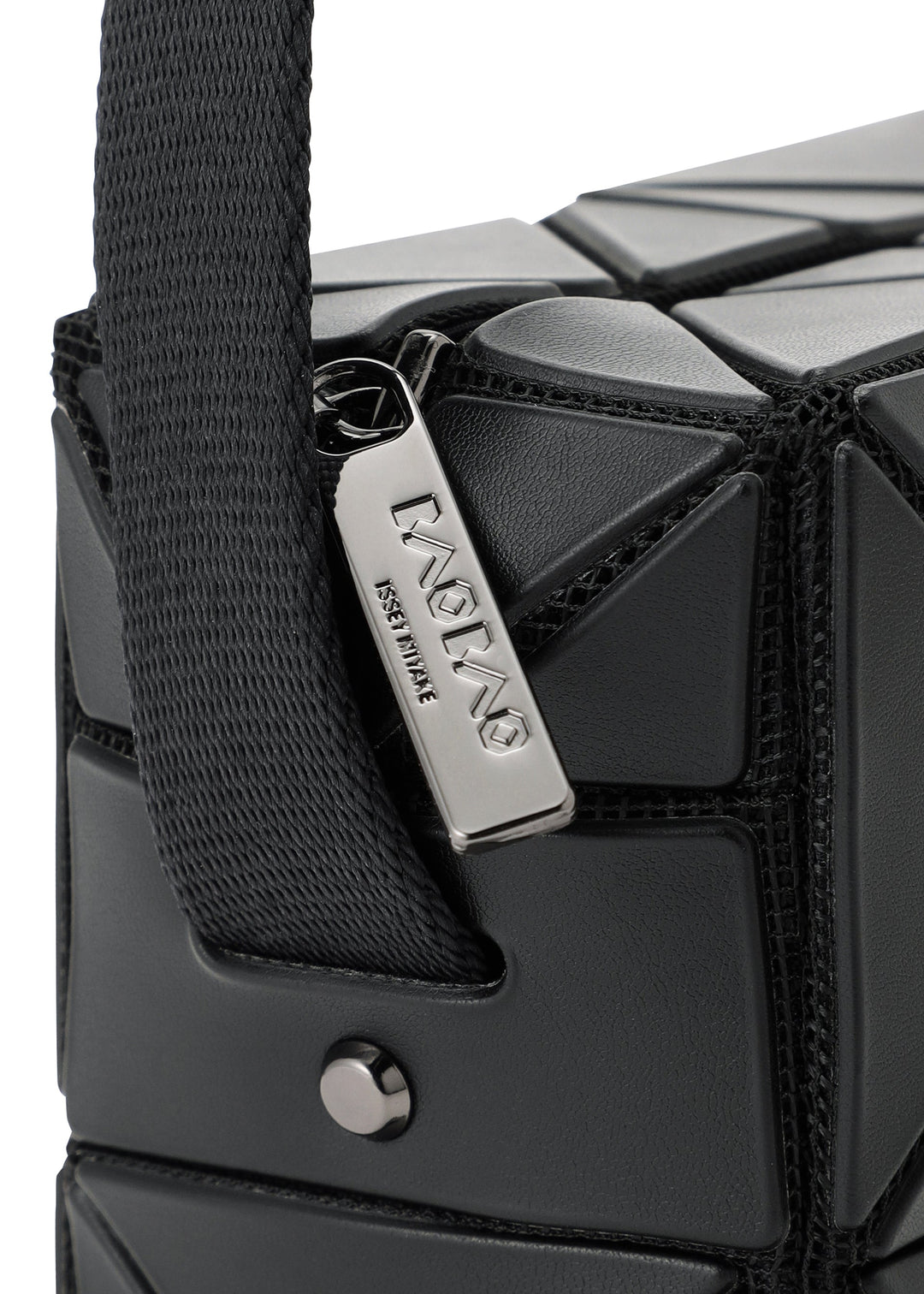 BAO BAO ISSEY MIYAKE CUBOID geometric triangular panel detail