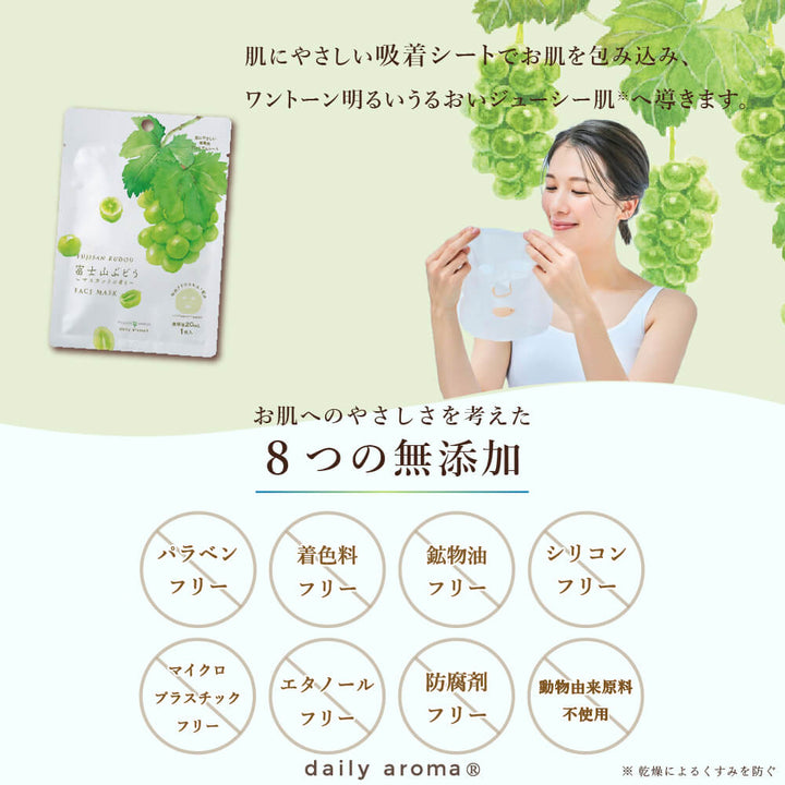 Daily Aroma Japan Mt. Fuji Grape Face Mask 20mL product image 5