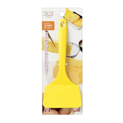 Shimomura Kogyo Full Veggie Smile Egg Fryer Turner