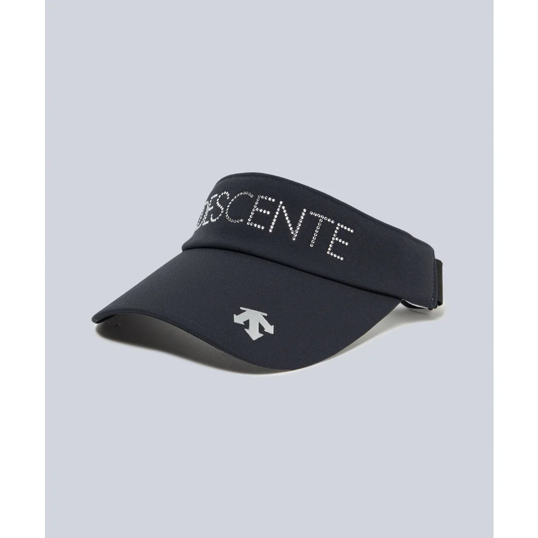 Descente Golf [CRYSTAL COLLECTION] Sun Visor Yui mart