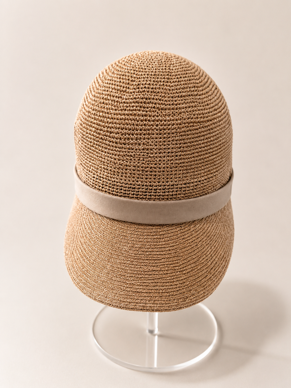 FURLA Japan Beige Straw-Style UV Protection Cap for Women Yui mart