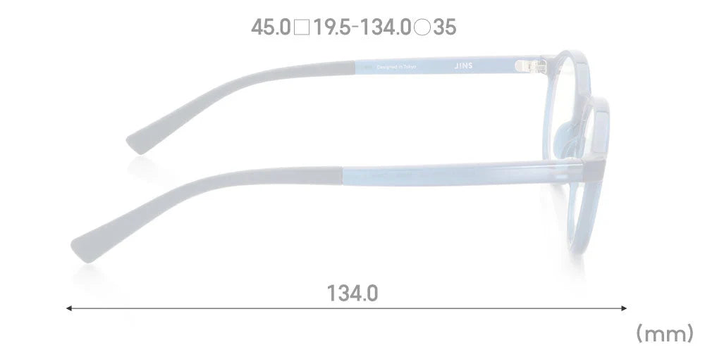JINS SCREEN 25% Blue Light Blocking Glasses for Kids – Blue