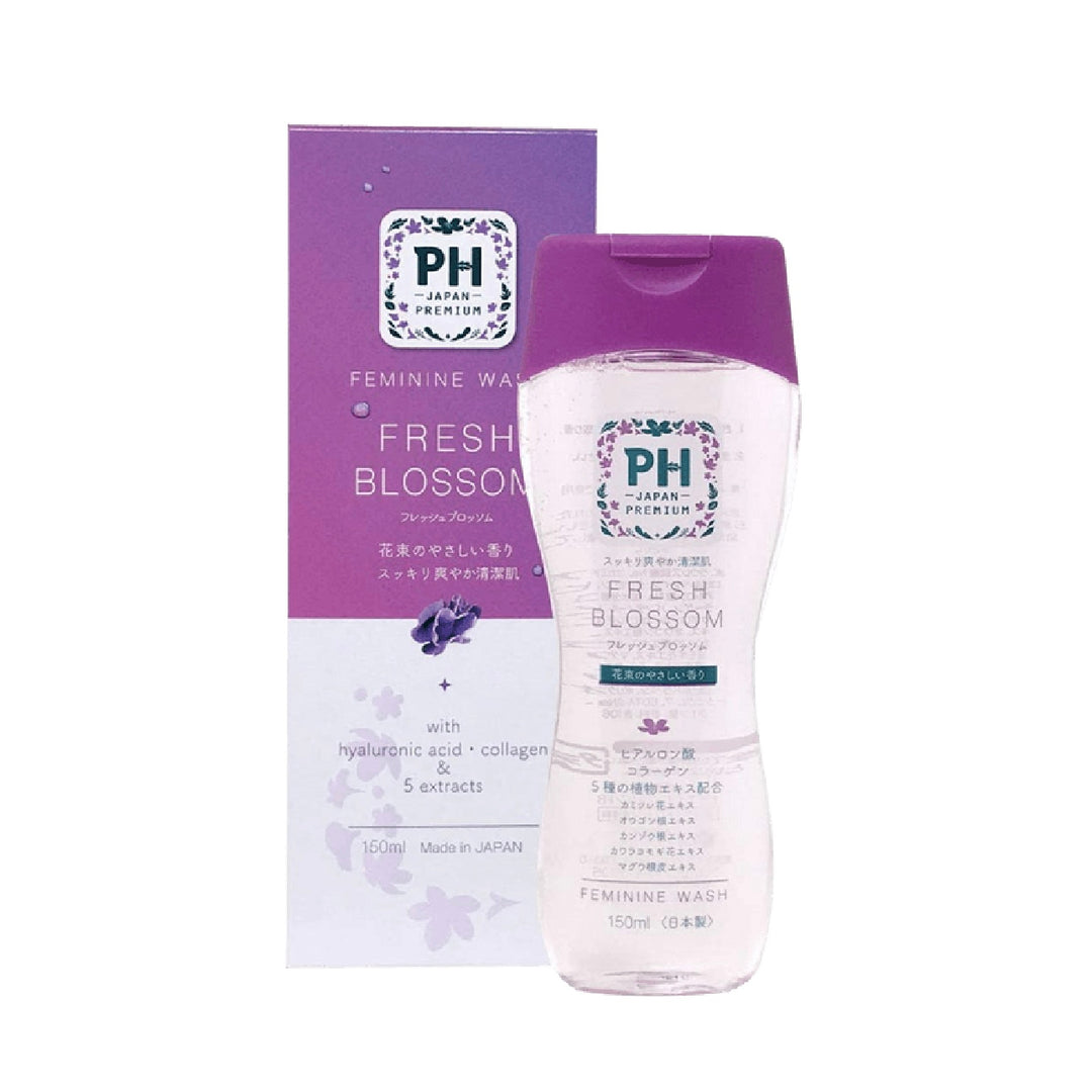 PH Feminine Wash Antibacterial Anti-Itch Deodorizing Fresh Floral Fragrance 150ml