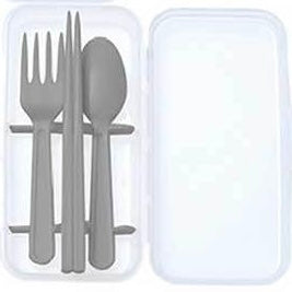 G & B Bento Utensil Set – Chopsticks, Spoon & Fork (Made in Japan)