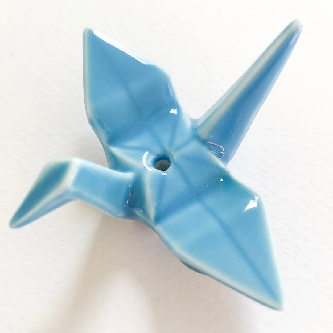 Nippon Kodo Crane Incense Holder