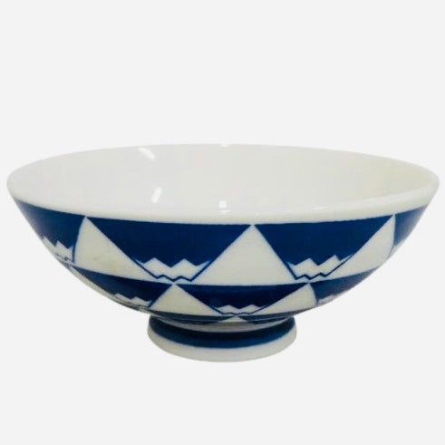 Mt. Fuji Rice Bowl (Blue)