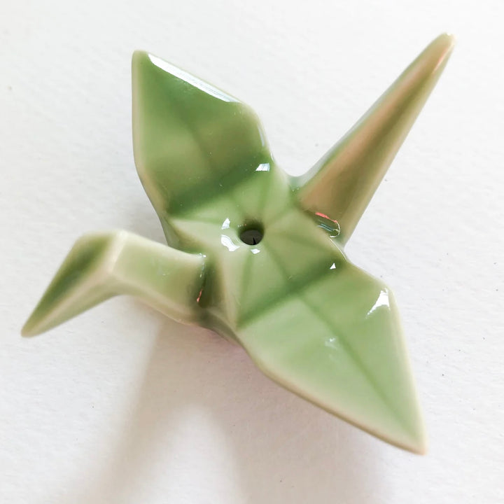 Nippon Kodo Crane Incense Holder