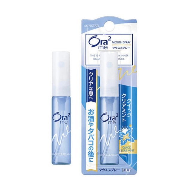 Sunstar Ora2 Me Mouth Spray Quick Clear Mint 6ml Umeko Zakka