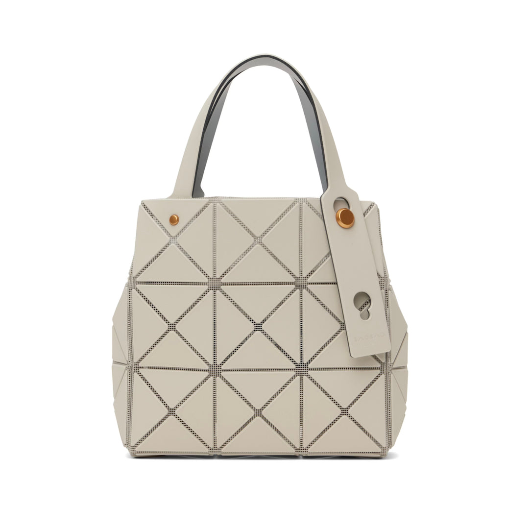 BAO BAO ISSEY MIYAKE Gray Carat Small Bag （Beige）
