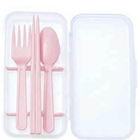 G & B Bento Utensil Set – Chopsticks, Spoon & Fork (Made in Japan)