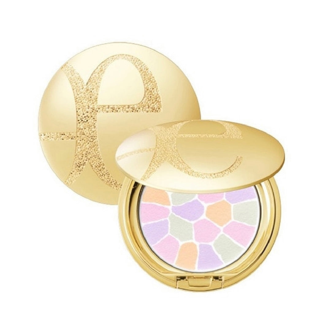 COSME Awards Elégance Happy Face Honey Pressed Powder E Large Powder Color 6 Portable Pack